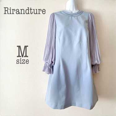 a1788【Lirand Chur】Chiffon Pleated Sleeve Dress We… - image 1