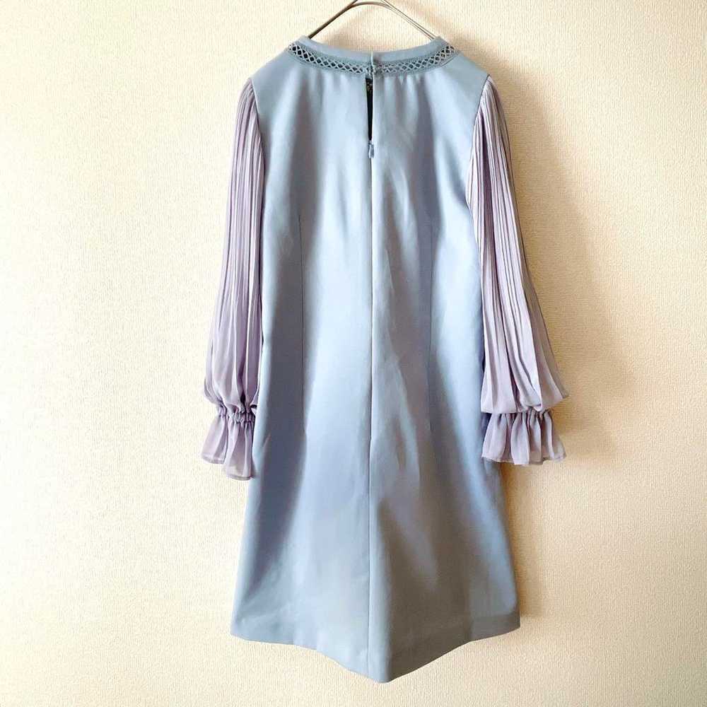 a1788【Lirand Chur】Chiffon Pleated Sleeve Dress We… - image 7