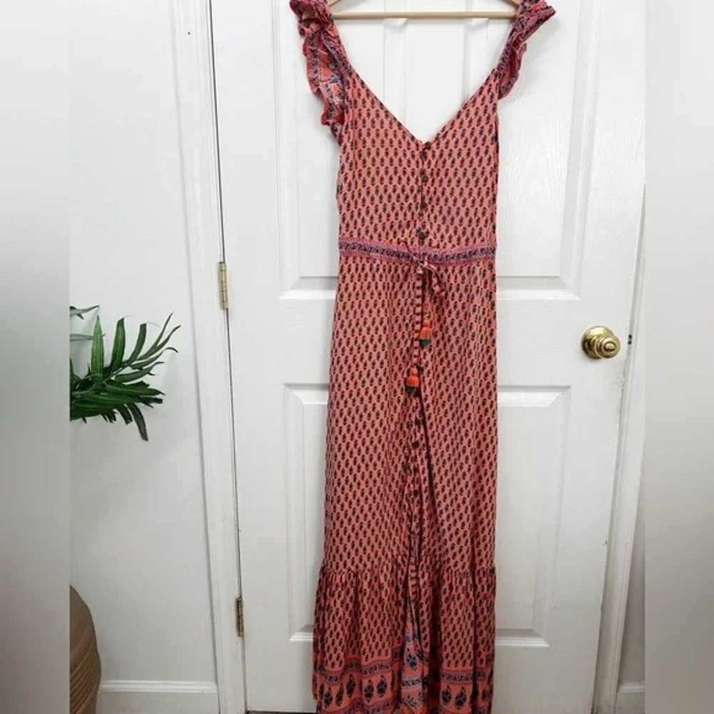 Anthropologie Raga Avah Ruffle Strap Maxi Dress - image 2