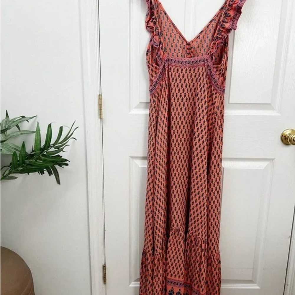 Anthropologie Raga Avah Ruffle Strap Maxi Dress - image 7