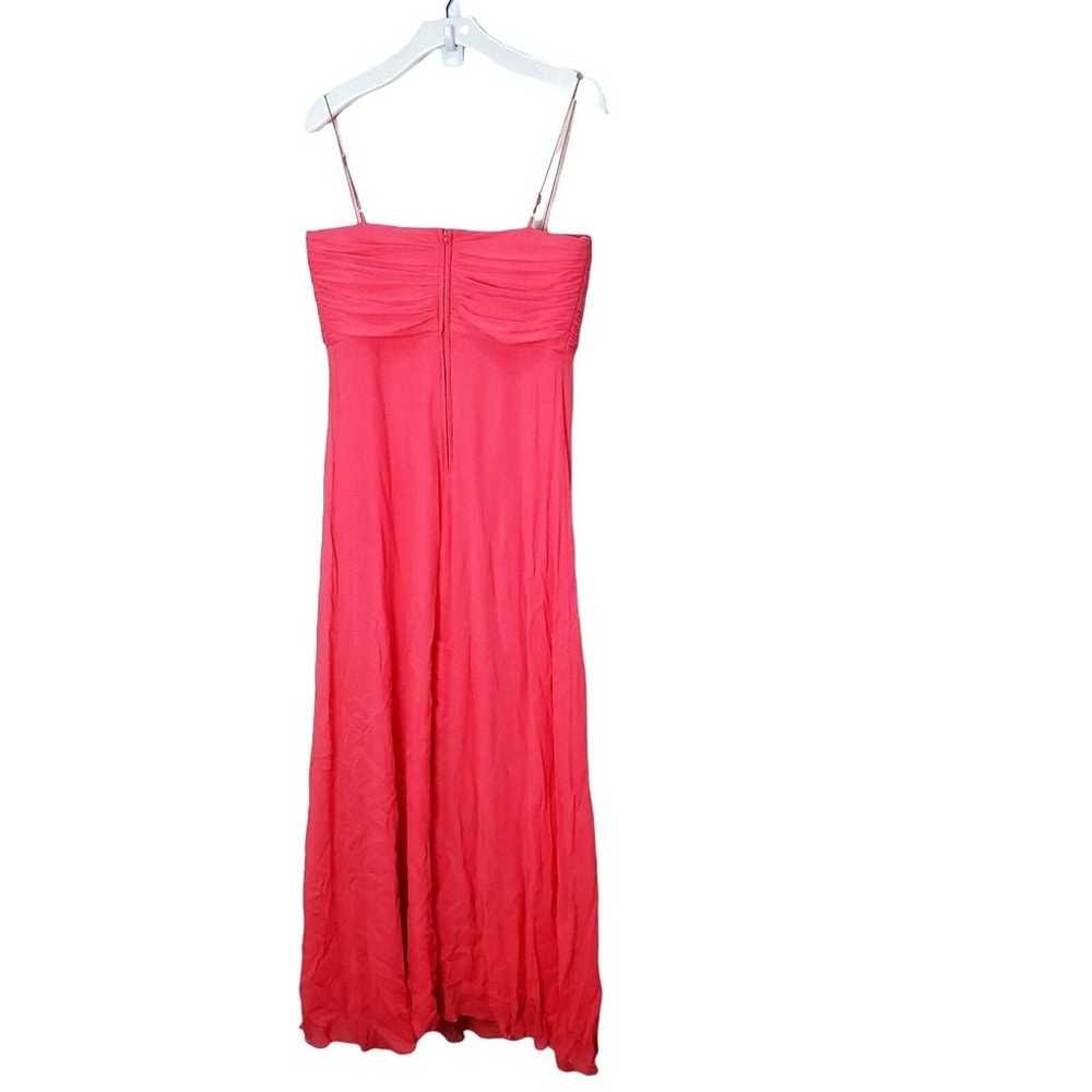 TADASHI SHOJI Maxi Dress SZ 12 100% Silk Rhinesto… - image 2