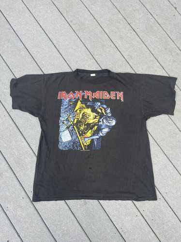 Iron Maiden × Rock T Shirt × Vintage vintage 1990 