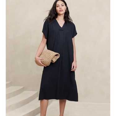 BANANA REPUBLIC Linen Blend Kaftan Midi Dress - image 1