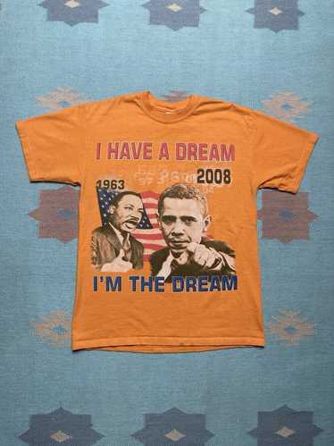 Jerzees × Streetwear × Vintage Barack Obama Marti… - image 1