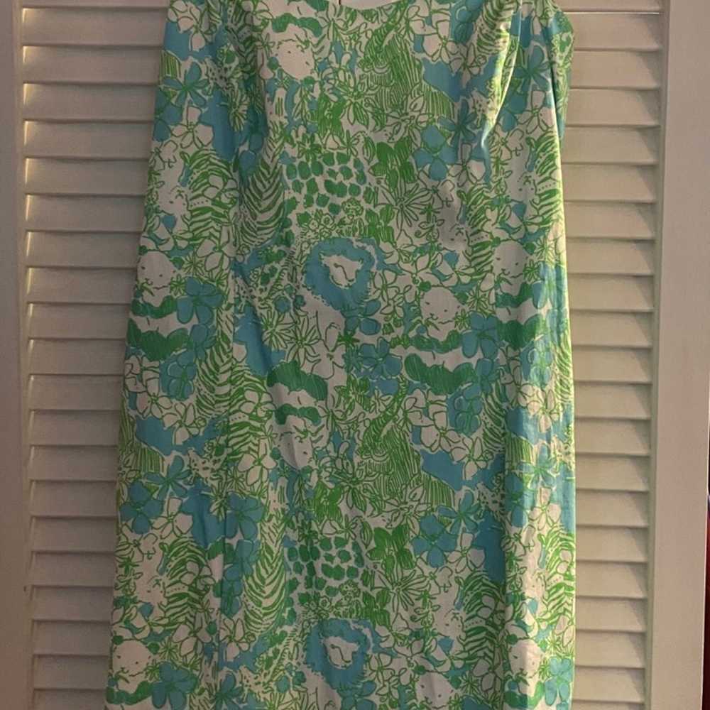 NWOT Lilly Pulitzer McCallum Limede It's A Zoo Ti… - image 4