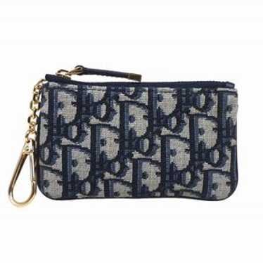 Christian Dior ♡ Vintage ♡ Key case Christian Dior Egg Black Monogram Canvas 4-Key Case Holder