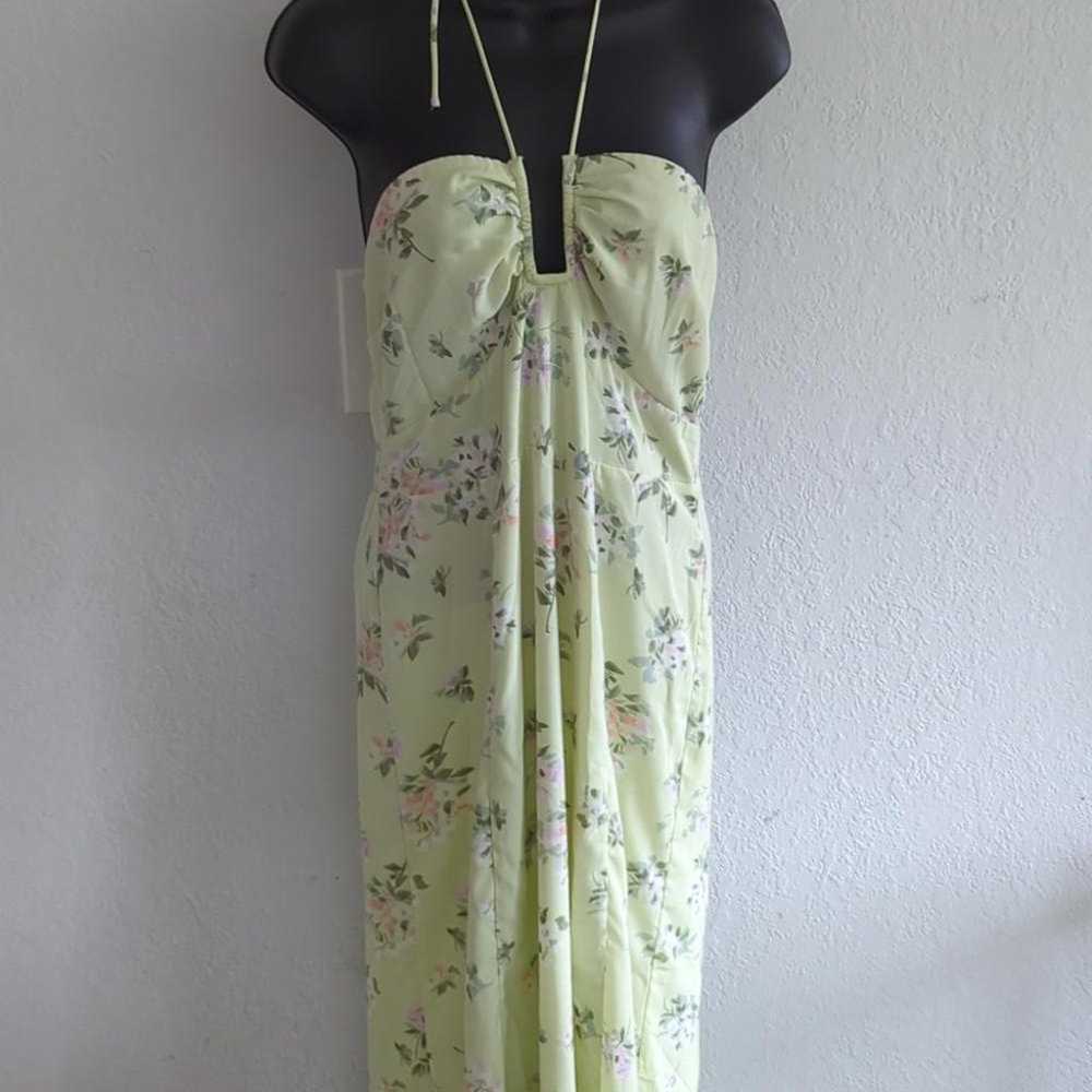 Abercrombie u-neck halter midi dress. Size medium. - image 3