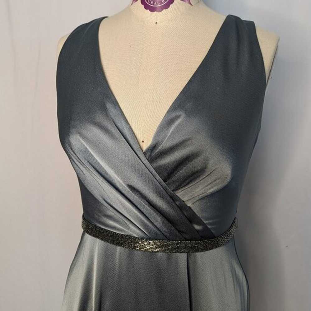 Ralph Lauren Beaded Satin Dress - image 4