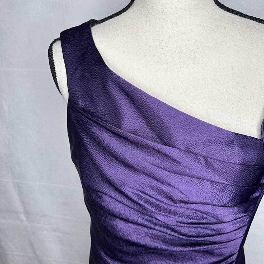 White by Vera Wang Royal Purple Bow Sleeveless Fo… - image 5