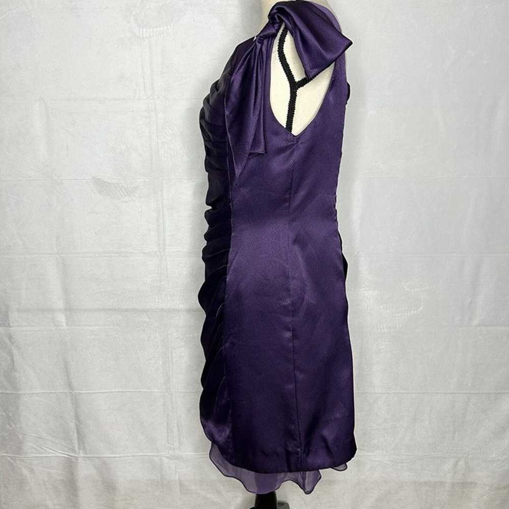 White by Vera Wang Royal Purple Bow Sleeveless Fo… - image 6