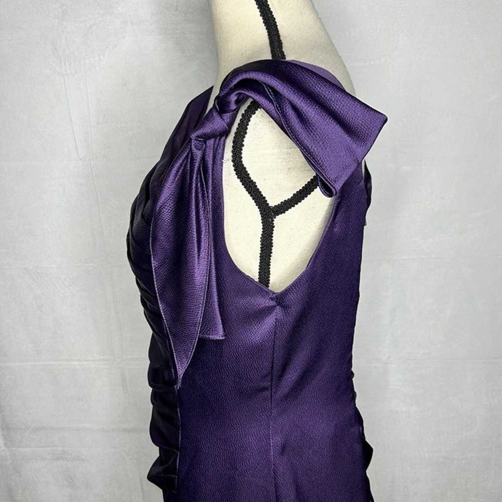 White by Vera Wang Royal Purple Bow Sleeveless Fo… - image 7