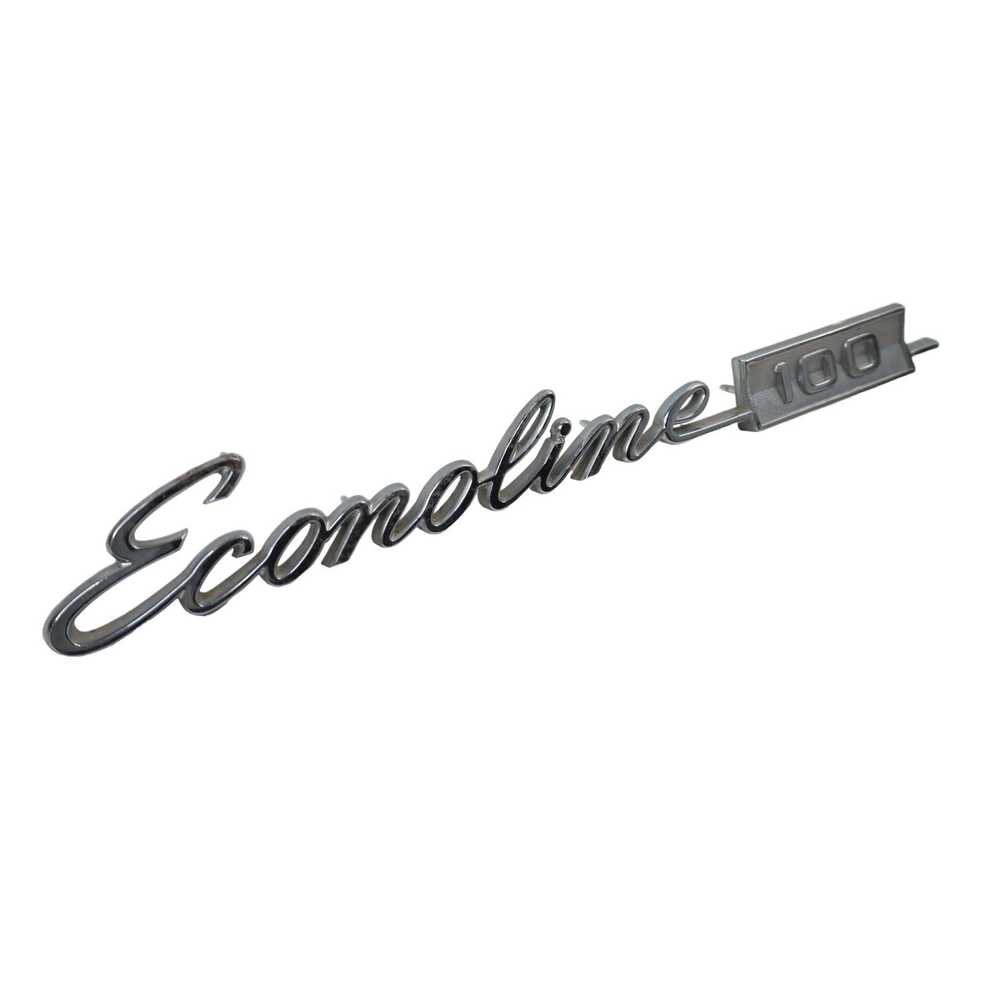 Ford × Vintage Vintage Ford Econoline 100 Metal B… - image 2