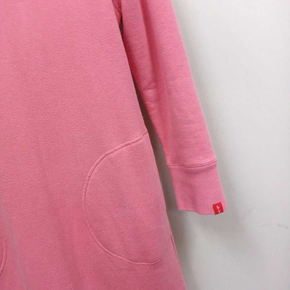 LOOPWHEELER x BEAMS Pink Sweatshirt Dress - image 4