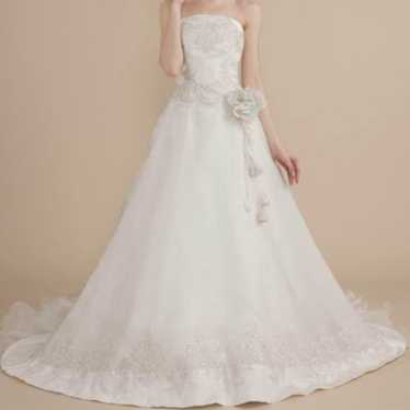 Brand new Watabe wedding dress with ribbon.