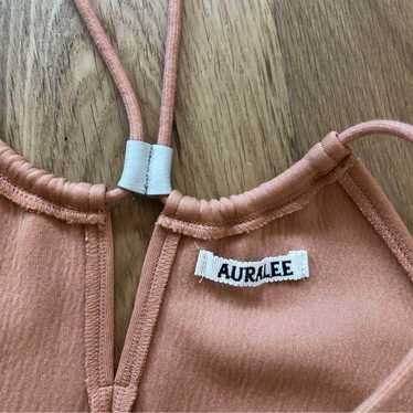 AURALEE Salmon Pink Dress