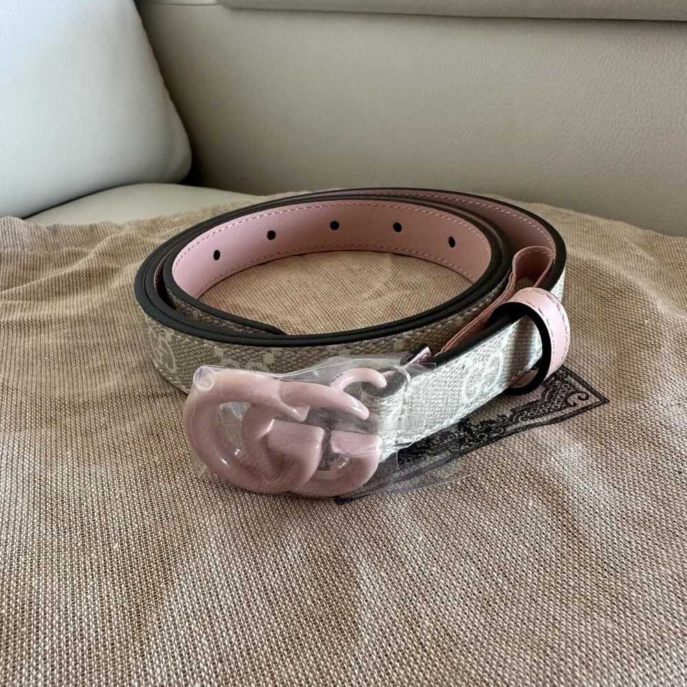 Gucci Leather belt - image 7