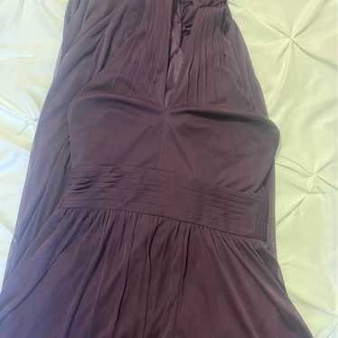 Purple formal dress