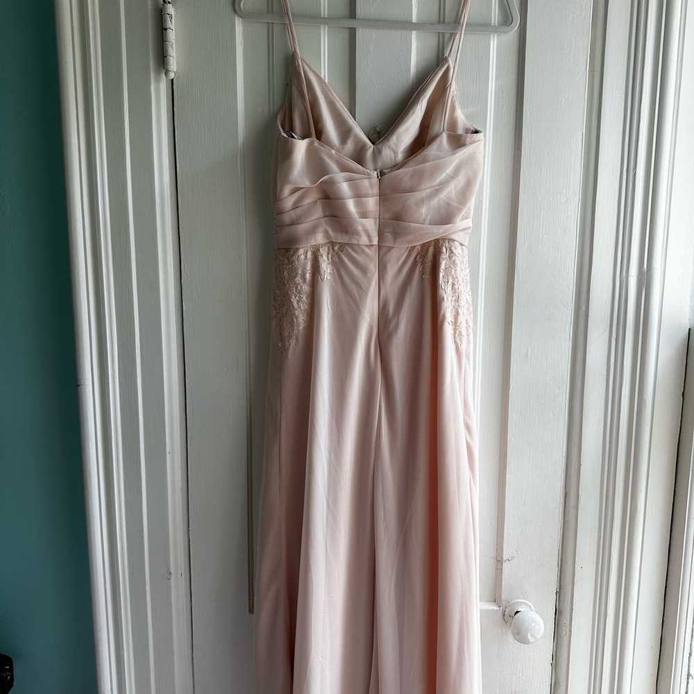 Monique Lhullier Bridesmaids Blush Gown - image 6