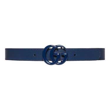 Gucci Gg Buckle leather belt - image 1