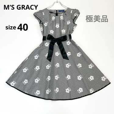 Brand New✨ M's Gracie Gingham Check Floral Ribbon… - image 1