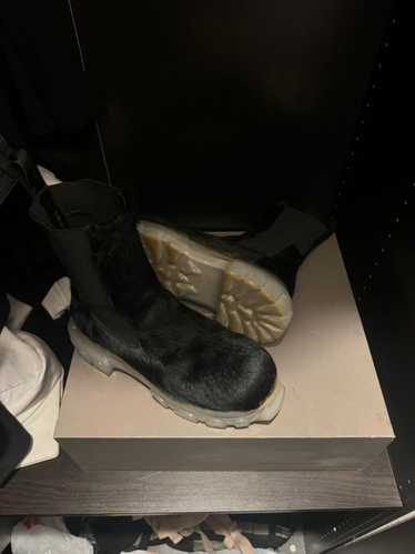 Rick Owens aw22 cow hair tractor sole beetle bozo 