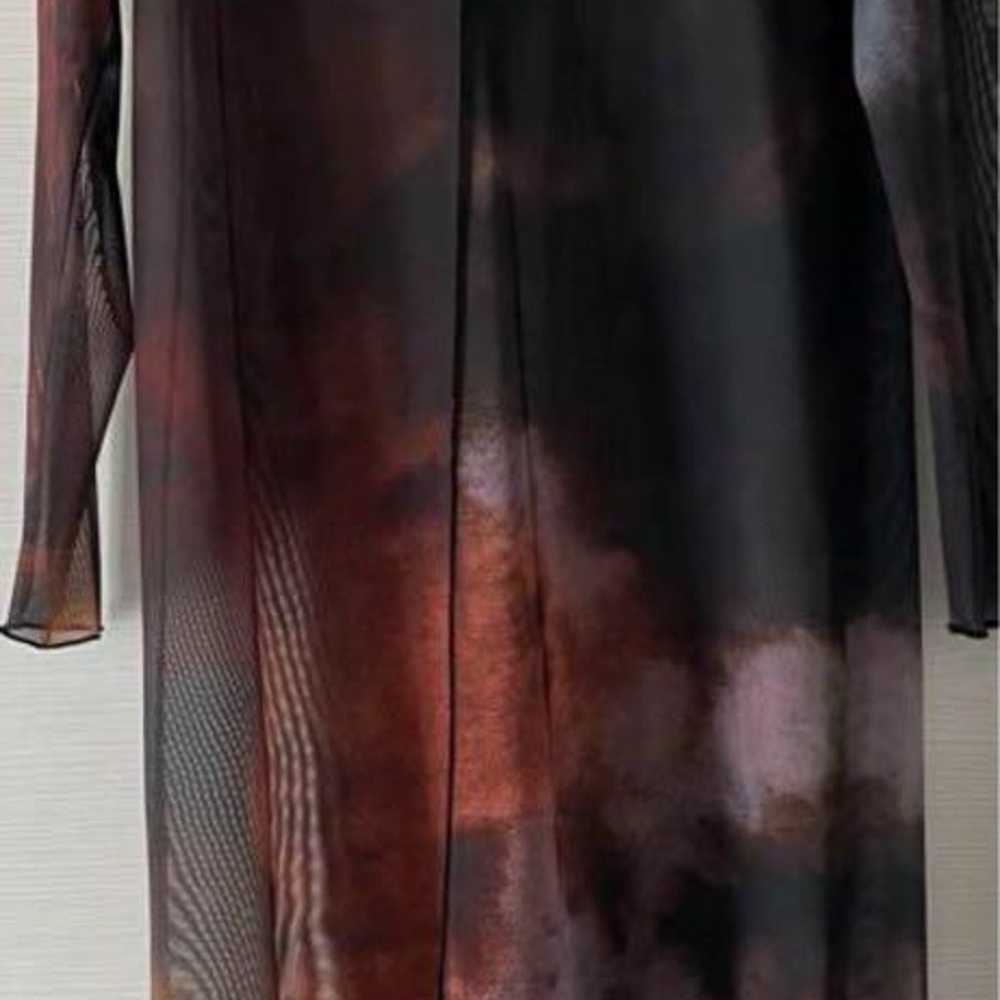 AMERI MIRANDA TAILORED SHEER LONG TOP - image 5