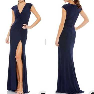 Ieena V-NECK RUCHED JERSEY GOWN - image 1