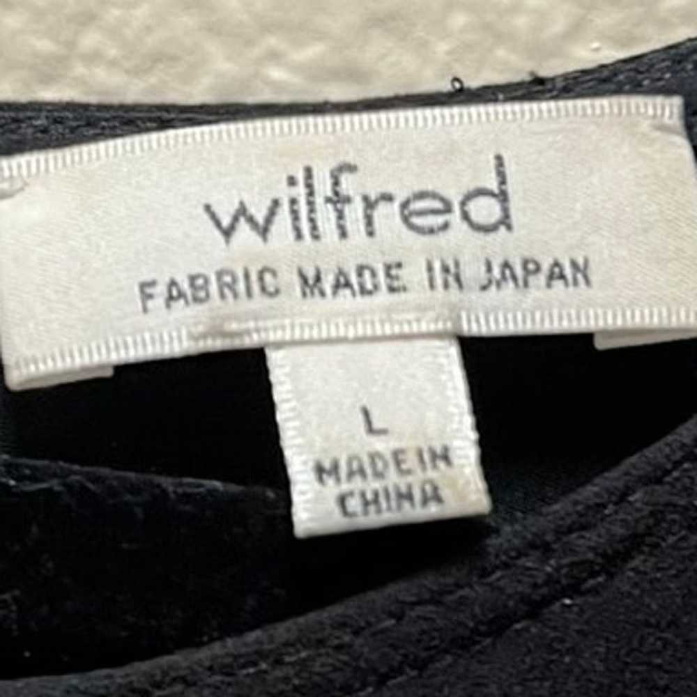 Wilfred Aritzia 100% Silk Made in Japan Black Chi… - image 4