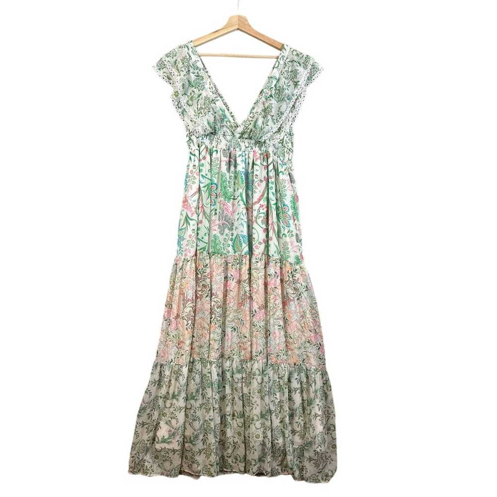 House of Harlow 1960 X Revolve Floral Tiered Flut… - image 4