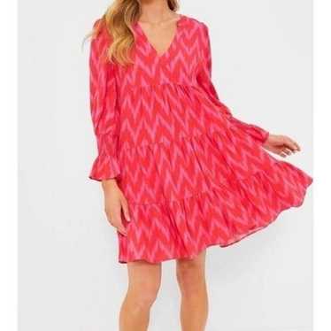 Tuckernuck Pomander Place Hot Pink Ikat Kenzo Dres