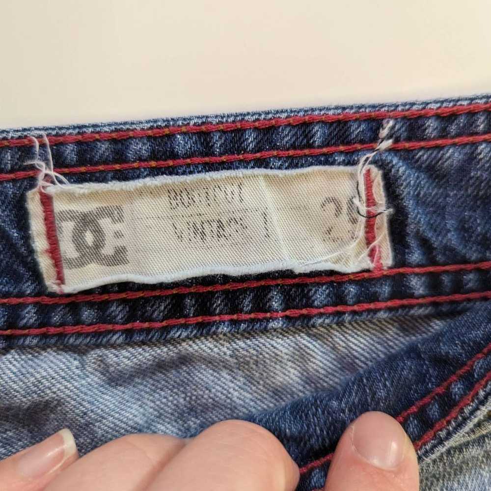 Dc × Vintage Vintage DC Shoes Low Rise Jeans Dist… - image 4