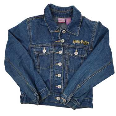 Vintage Vintage Y2k Harry Potter Hedwing Denim Ja… - image 1