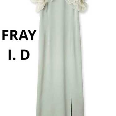 FRAY I. D Fray Idi Frill Sleeve Combination Dress 