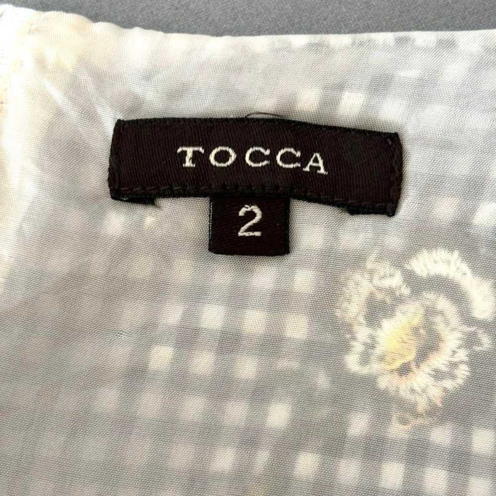 Brand New ☆ TOCCA ☆ Gingham Check Floral Embroide… - image 5