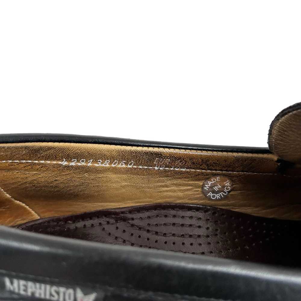 Mephisto Mephisto Black Leather Cap Vert Spinnake… - image 7