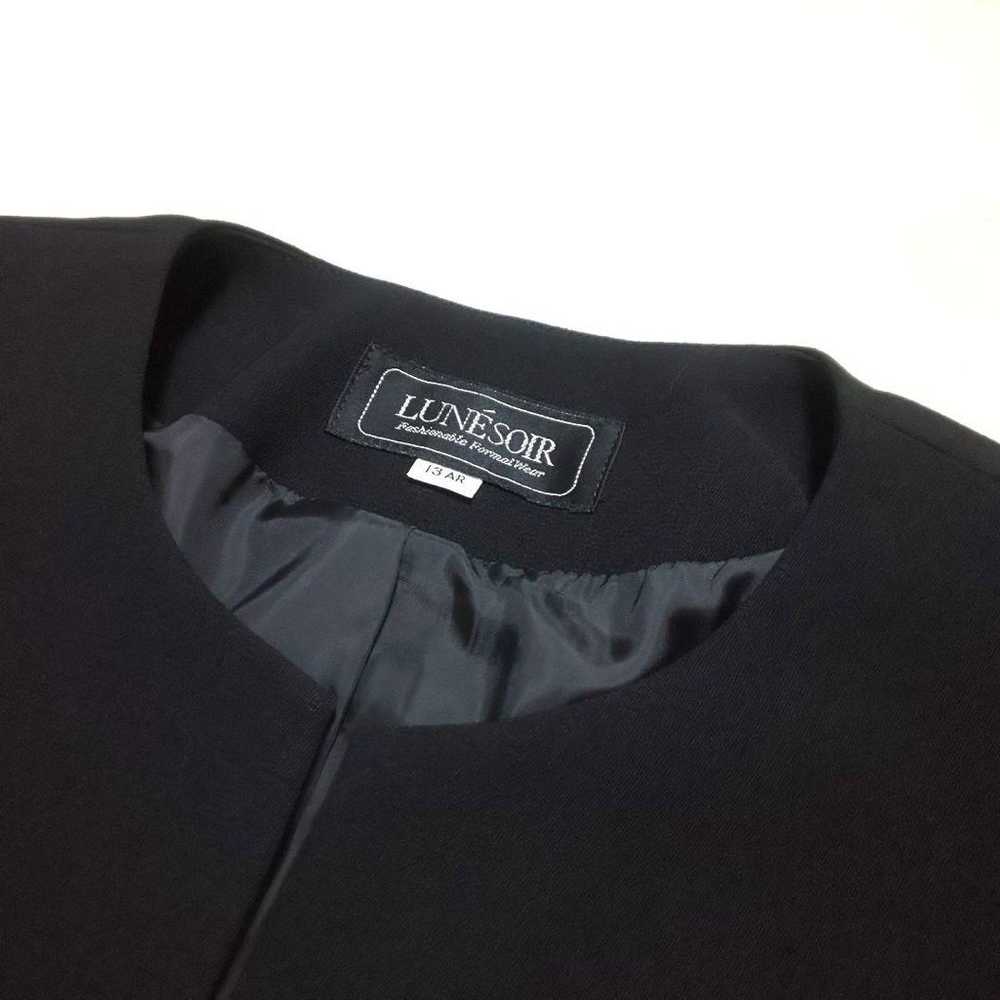 【Excellent Condition】LUNE SOIR Black Formal No-Co… - image 5