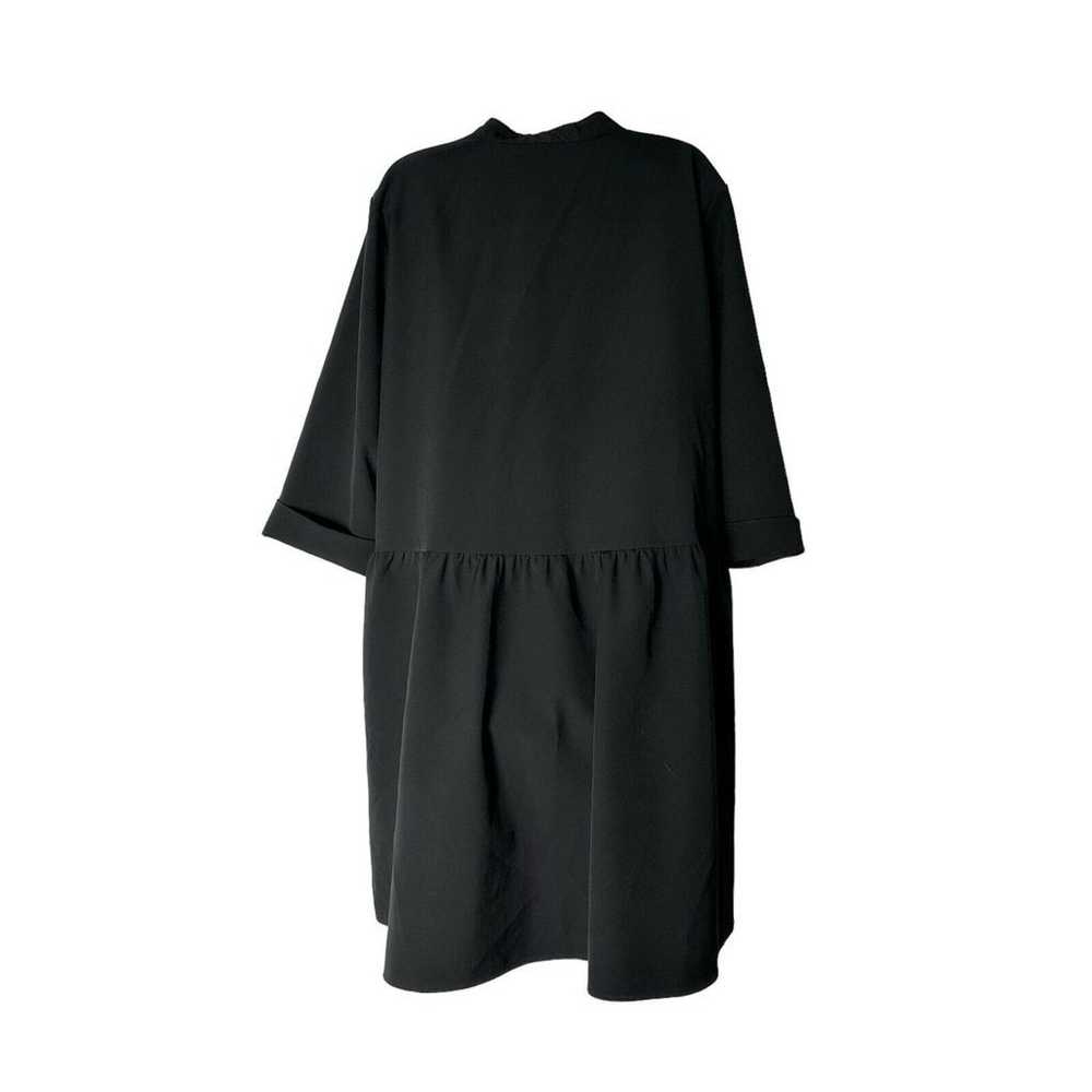 Tuckernuck Royal Crepe Shirt Dress Size XXL Black… - image 7