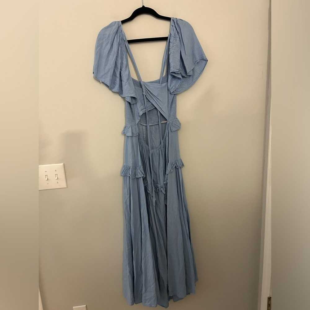 Anthropologie Forever That Girl Light Blue Flowy … - image 7