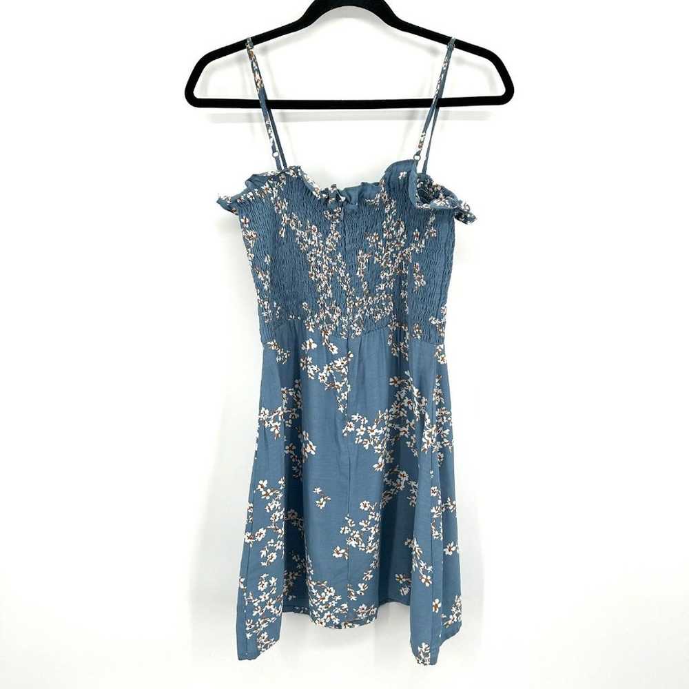 FAITHFULL THE BRAND Blue White Floral Print Marni… - image 3