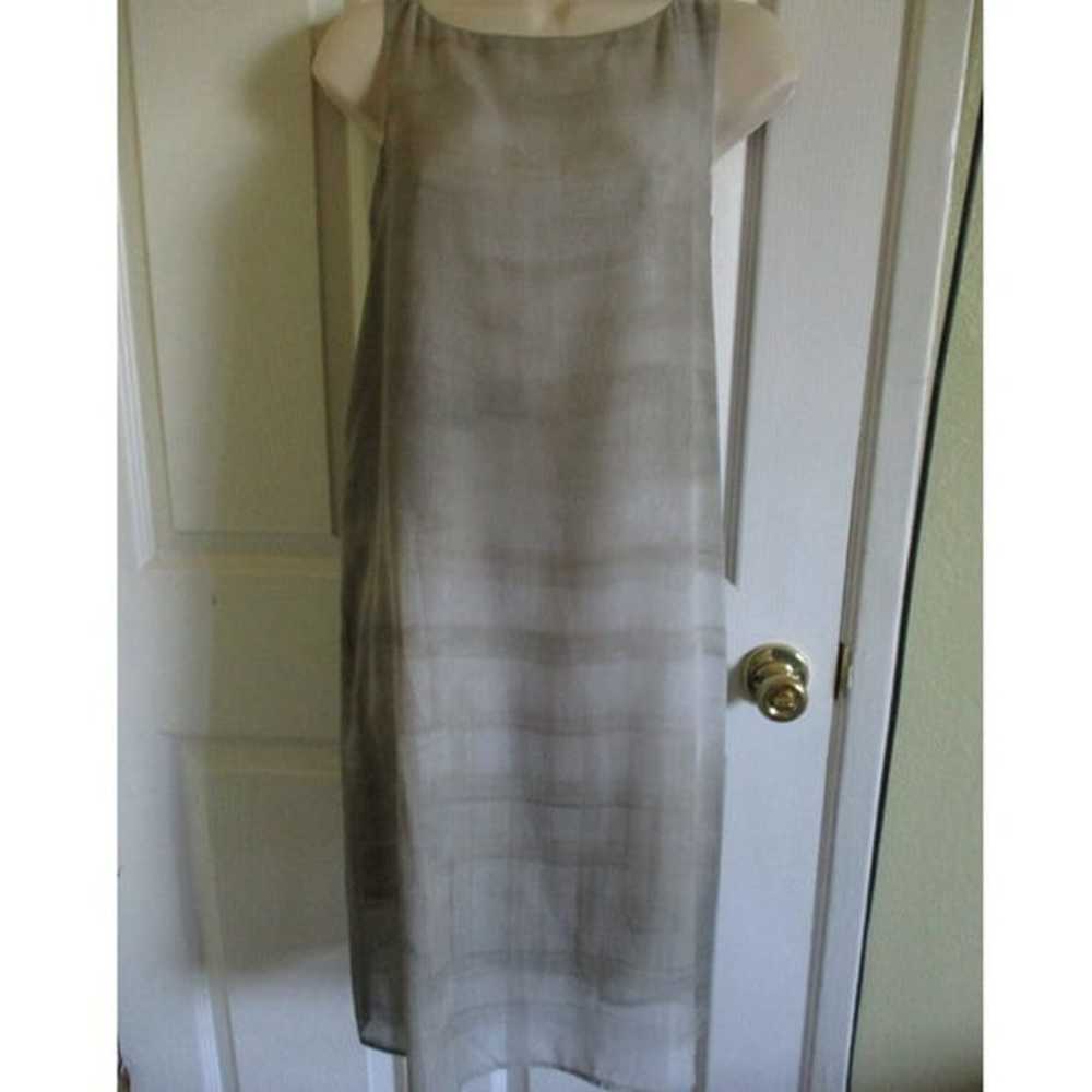 EILEEN FISHER Silk Sz S Georgette Dress EUC - image 7