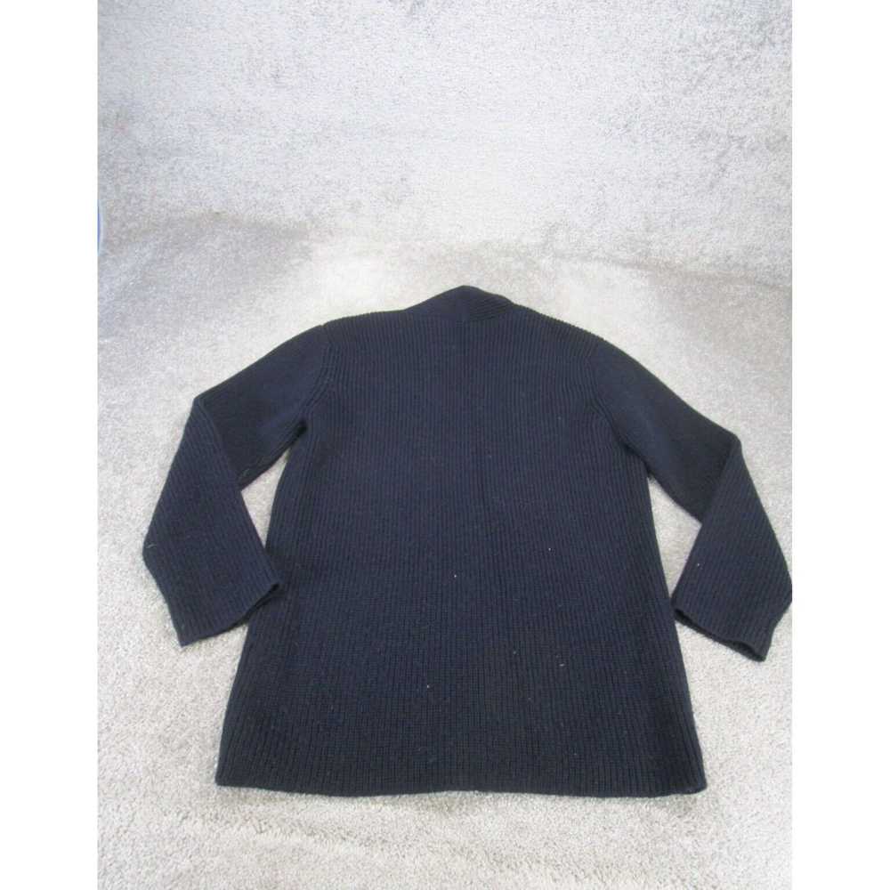 Calvin Klein Luxurious Navy Blue Virgin Wool Knit… - image 3