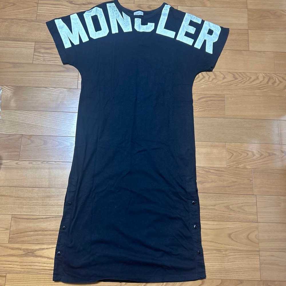 Moncler Big Print Logo Long Onepiece - image 1