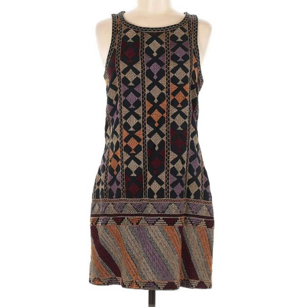 Free People Embroidered Boho Midi Dress - image 2