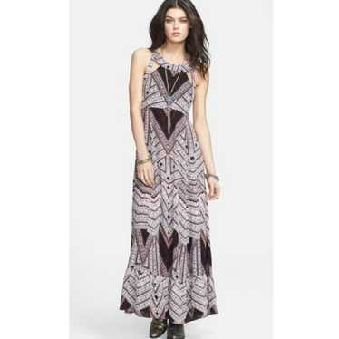 Free People Made My Day Tribal Print Size 8 Dress - image 1