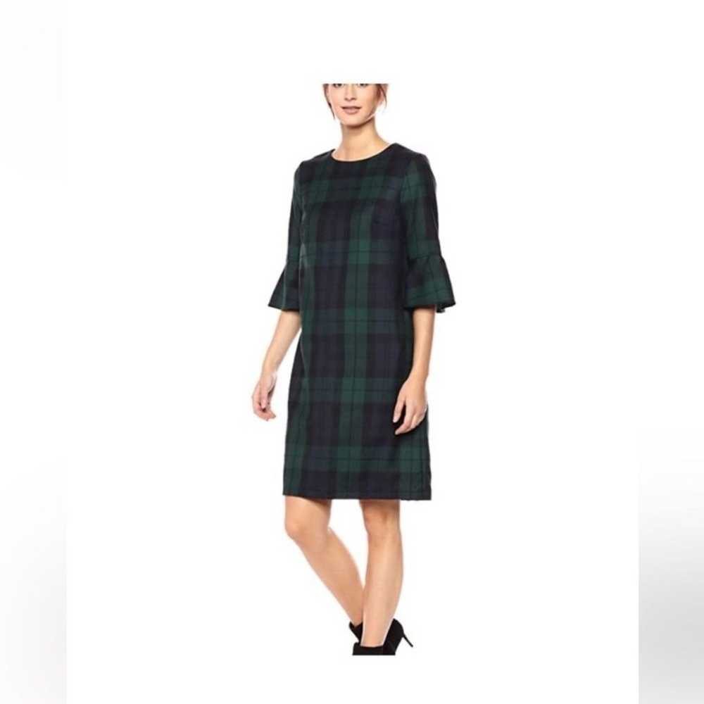 Pendleton maya wool green plaid dress - image 1