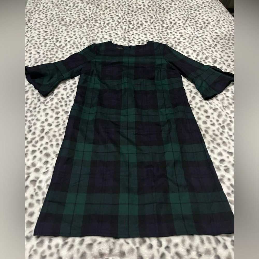 Pendleton maya wool green plaid dress - image 5