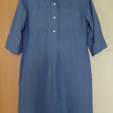 Margaret Howell linen dress with half sleeves. - image 1