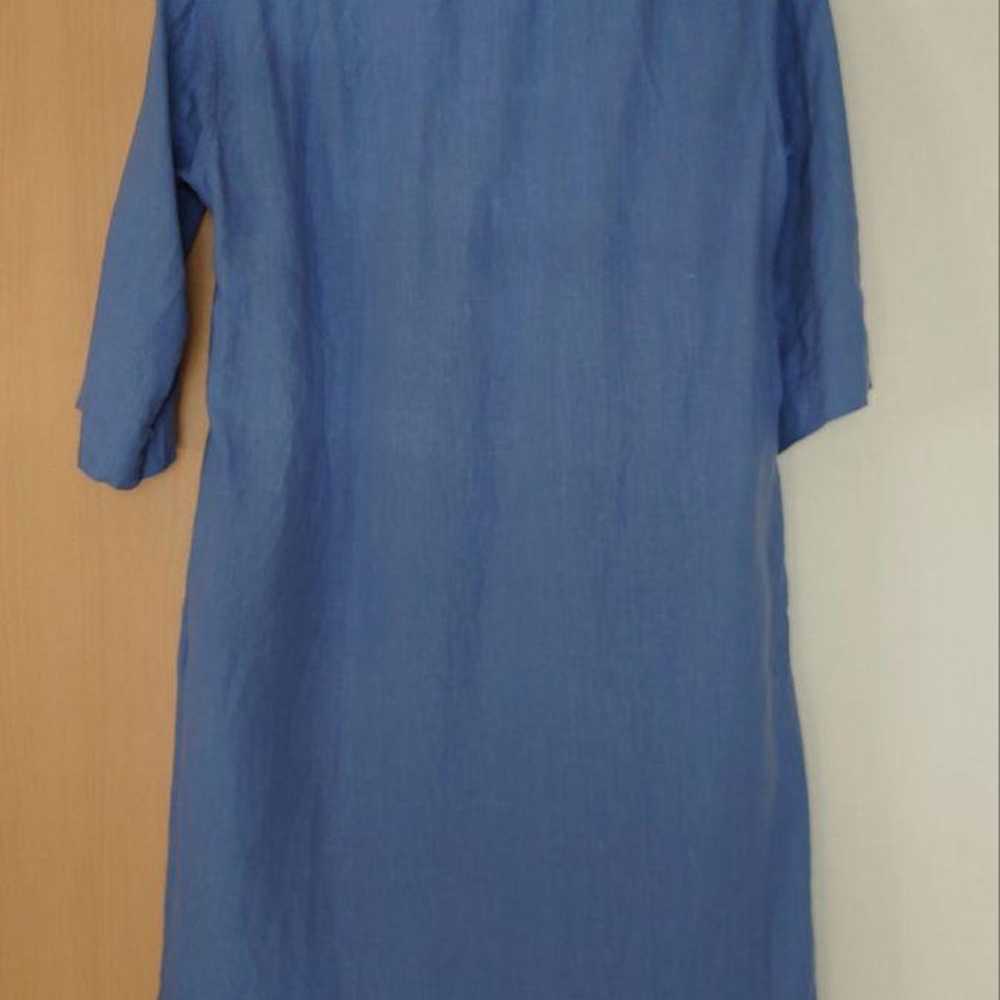 Margaret Howell linen dress with half sleeves. - image 2