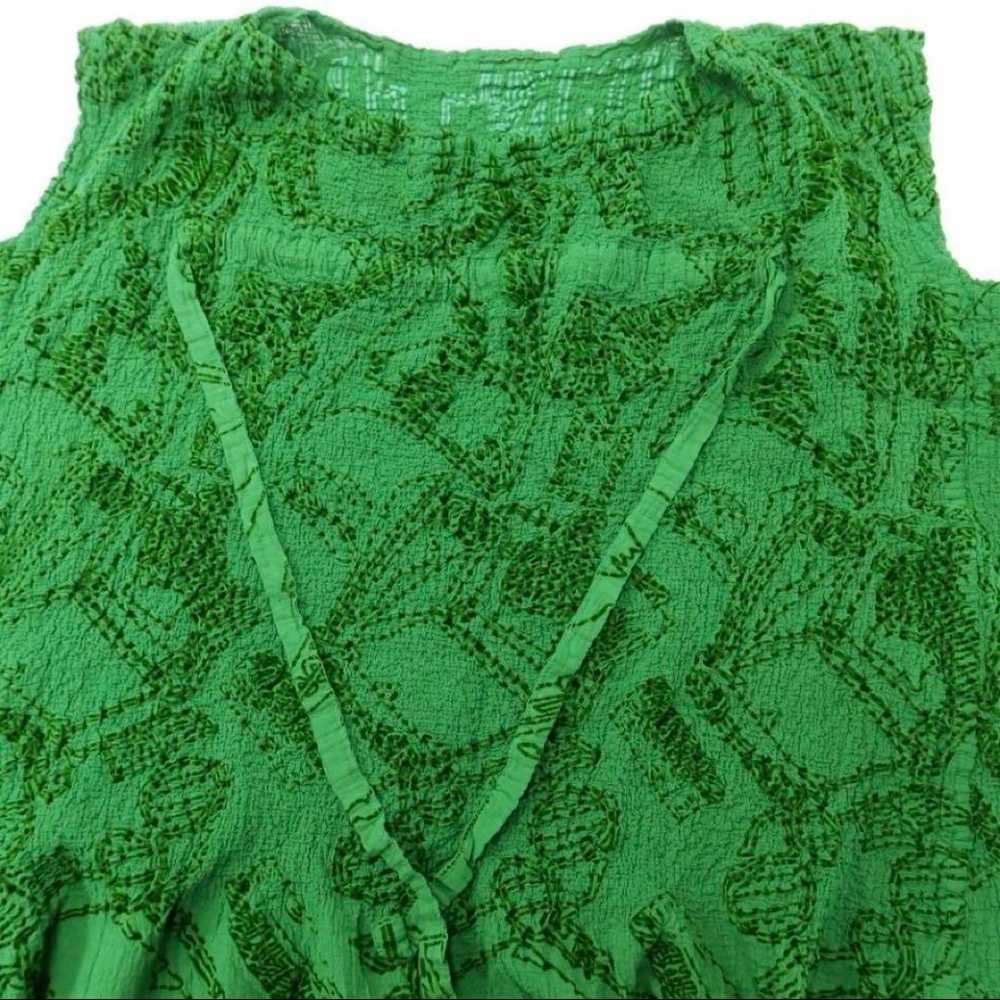 me ISSEY MIYAKE Pleated Dress Green (around size … - image 4