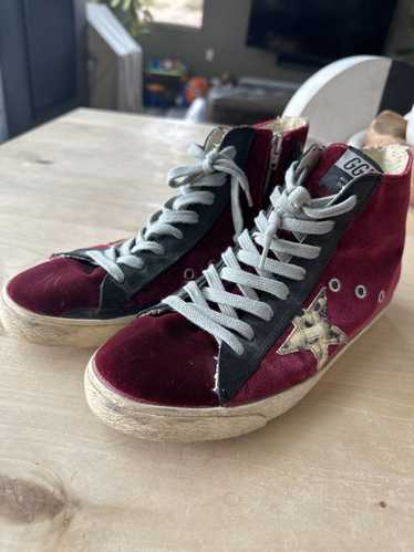 Golden Goose Golden Goose Francy Velvet Sneakers